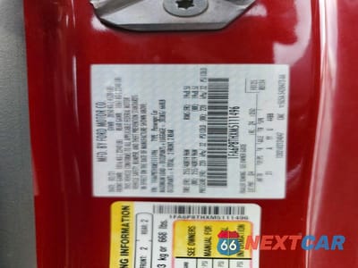 Zdjęcie 12 z 12 samochodu: 2021 FORD MUSTANG VIN:1FA6P8THXM5111496 - miniatura