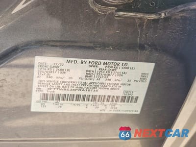 Zdjęcie 12 z 12 samochodu: 2023 FORD MAVERICK XL VIN:3FTTW8E38PRA10735 - miniatura
