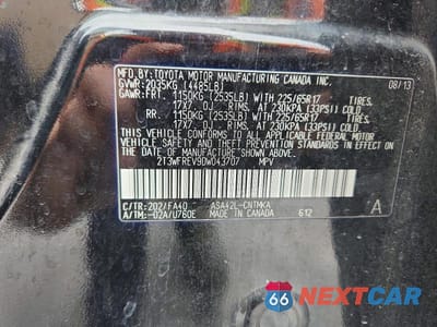 Zdjęcie 12 z 12 samochodu: 2013 TOYOTA RAV4 XLE VIN:2T3WFREV9DW043707 - miniatura