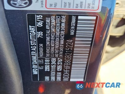 Zdjęcie 13 z 13 samochodu: 2016 MERCEDES-BENZ E 400 VIN:WDDHF6FB8GB215224 - miniatura