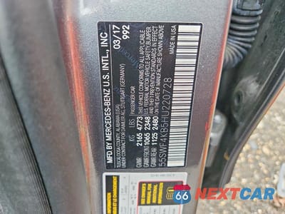 Zdjęcie 12 z 12 samochodu: 2017 MERCEDES-BENZ C 300 4MATIC VIN:55SWF4KB5HU220728 - miniatura