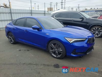 Czwarte zdjęcie samochodu z boku: 2025 ACURA INTEGRA A-SPEC TECH VIN:19UDE4H61SA007668 - miniatura