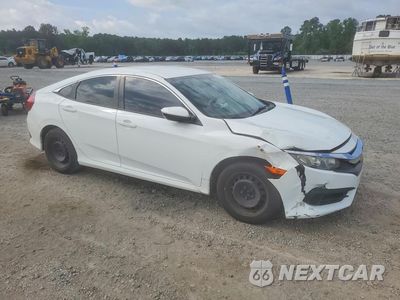 Czwarte zdjęcie samochodu z boku: 2018 HONDA CIVIC LX VIN:19XFC2F56JE023825 - miniatura