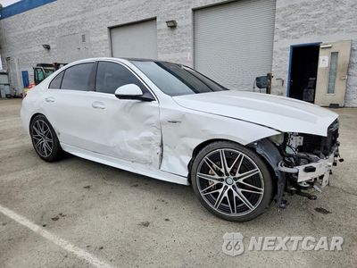 Czwarte zdjęcie samochodu z boku: 2023 MERCEDES-BENZ C 43 AMG VIN:W1KAF8HB4PR122914 - miniatura