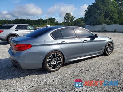 Trzecie zdjęcie samochodu z tyłu: 2018 BMW 5 SERIES VIN:WBAJB9C5XJB287277 - miniatura