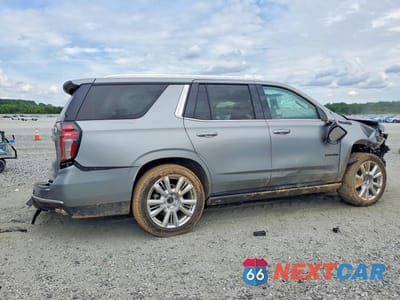 Trzecie zdjęcie samochodu z tyłu: 2023 CHEVROLET TAHOE K1500 HIGH COUNTRY VIN:1GNSKTKL8PR307800 - miniatura