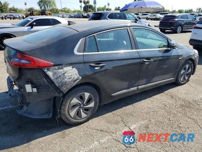 Trzecie zdjęcie samochodu z tyłu: 2018 HYUNDAI IONIQ SEL VIN:KMHC75LC4JU062650 - miniatura