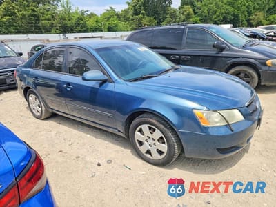 Czwarte zdjęcie samochodu z boku: 2006 HYUNDAI SONATA GL VIN:5NPET46C36H134647 - miniatura
