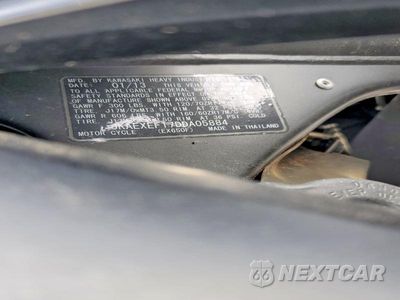 Zdjęcie 9 z 9 samochodu: 2013 KAWASAKI EX650 F VIN:JKAEXEF17DDA05884 - miniatura