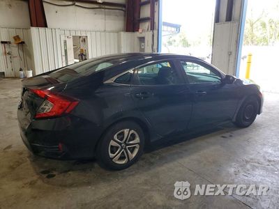 Trzecie zdjęcie samochodu z tyłu: 2018 HONDA CIVIC LX VIN:2HGFC2F58JH572805 - miniatura