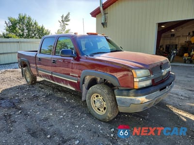 Czwarte zdjęcie samochodu z boku: 2003 CHEVROLET SILVERADO K1500 HEAVY DUTY VIN:1GCGK13U83F232599 - miniatura