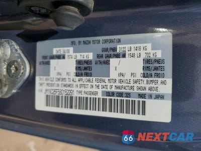 Zdjęcie 12 z 12 samochodu: 2008 MAZDA MX-5 MIATA VIN:JM1NC26F580152291 - miniatura