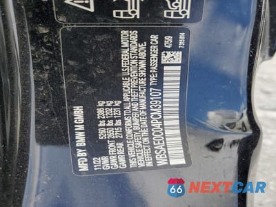 Zdjęcie 13 z 13 samochodu: 2023 BMW M8 VIN:WBSAE0C04PCM39107 - miniatura