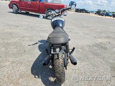 Czwarte zdjęcie samochodu z boku: 2014 TRIUMPH MOTORCYCLE BONNEVILLE T100 VIN:SMT910K10ET624852 - miniatura