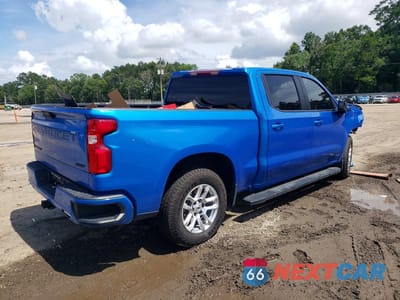 Trzecie zdjęcie samochodu z tyłu: 2025 CHEVROLET SILVERADO K1500 RST VIN:1GCUKEED0SZ237185 - miniatura