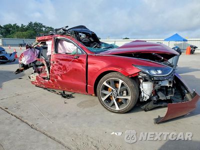 Czwarte zdjęcie samochodu z boku: 2023 HYUNDAI SONATA SEL PLUS VIN:KMHL44J23PA284507 - miniatura
