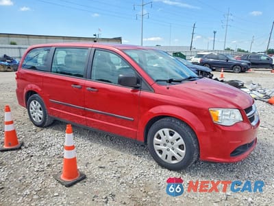 Czwarte zdjęcie samochodu z boku: 2015 DODGE GRAND CARAVAN SE VIN:2C4RDGBG2FR670582 - miniatura