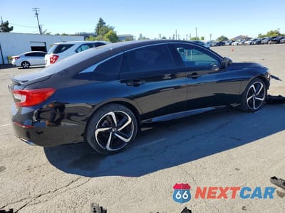 Trzecie zdjęcie samochodu z tyłu: 2022 HONDA ACCORD SPORT VIN:1HGCV2F39NA021217 - miniatura