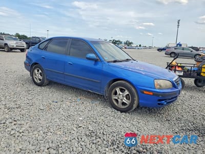Czwarte zdjęcie samochodu z boku: 2006 HYUNDAI ELANTRA GLS VIN:KMHDN56D46U189520 - miniatura
