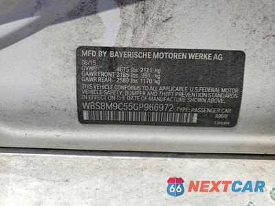 Zdjęcie 12 z 12 samochodu: 2016 BMW M3 VIN:WBS8M9C55GP966972 - miniatura