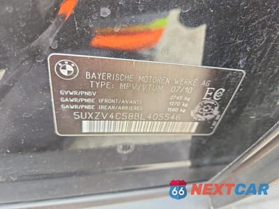 Zdjęcie 14 z 14 samochodu: 2011 BMW X5 XDRIVE35I VIN:5UXZV4C58BL405546 - miniatura
