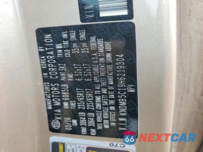 Zdjęcie 13 z 13 samochodu: 2017 KIA SEDONA LX VIN:KNDMB5C19H6219304 - miniatura