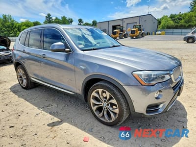 Czwarte zdjęcie samochodu z boku: 2016 BMW X3 XDRIVE35I VIN:5UXWX7C58G0R18304 - miniatura