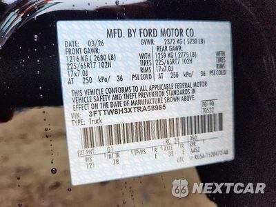 Zdjęcie 13 z 13 samochodu: 2026 FORD MAVERICK XLT VIN:3FTTW8H3XTRA58985 - miniatura