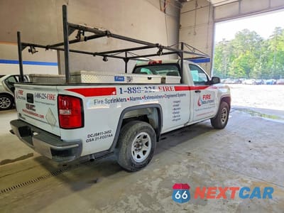 Trzecie zdjęcie samochodu z tyłu: 2017 GMC SIERRA C1500 VIN:1GTN1LEH9HZ319052 - miniatura