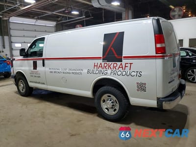 Drugie zdjęcie samochodu z przodu: 2017 CHEVROLET EXPRESS G2500 VIN:1GCWGAFF0H1221093 - miniatura
