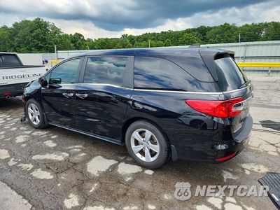 Drugie zdjęcie samochodu z przodu: 2020 HONDA ODYSSEY EXL VIN:5FNRL6H7XLB020815 - miniatura
