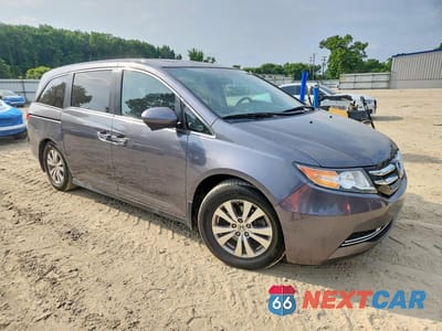 Czwarte zdjęcie samochodu z boku: 2014 HONDA ODYSSEY EXL VIN:5FNRL5H60EB036901 - miniatura
