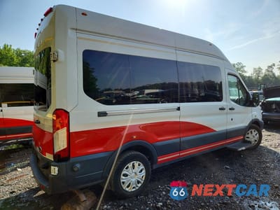 Trzecie zdjęcie samochodu z tyłu: 2017 FORD TRANSIT T-350 HANDICAP ACCESSIBLE PASSE VIN:1FTBW2XM8HKA02929 - miniatura