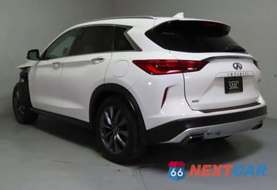 Czwarte zdjęcie samochodu z boku: 2019 INFINITI QX50 LUXE VIN:3PCAJ5M32KF132328 - miniatura