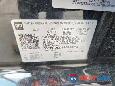 Zdjęcie 12 z 12 samochodu: 2025 GMC SIERRA C1500 SLT VIN:3GTPHDED1SG178704 - miniatura