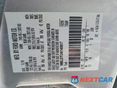Zdjęcie 12 z 12 samochodu: 2019 FORD TRANSIT CONNECT XLT VIN:NM0LS7F24K1408617 - miniatura