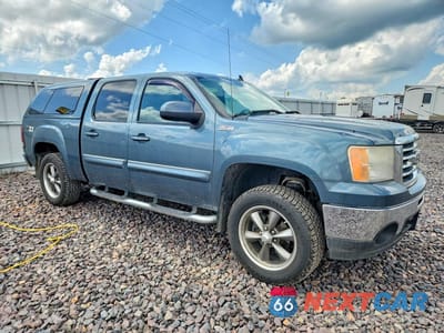 Czwarte zdjęcie samochodu z boku: 2011 GMC SIERRA1500 VIN:3GTP2WE35BG106604 - miniatura