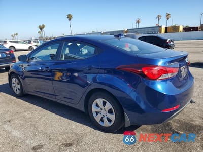 Drugie zdjęcie samochodu z przodu: 2016 HYUNDAI ELANTRA SE VIN:5NPDH4AE6GH667390 - miniatura
