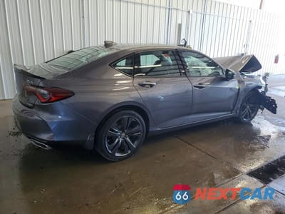 Trzecie zdjęcie samochodu z tyłu: 2021 ACURA TLX TECH A VIN:19UUB6F55MA006671 - miniatura