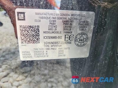 Zdjęcie 14 z 14 samochodu: 2018 CADILLAC XT5 LUXURY VIN:1GYKNDRS7JZ192966 - miniatura