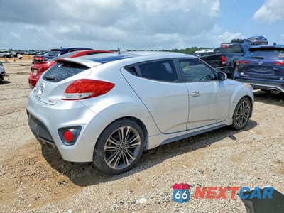 Trzecie zdjęcie samochodu z tyłu: 2016 HYUNDAI VELOSTER TURBO VIN:KMHTC6AE5GU263455 - miniatura