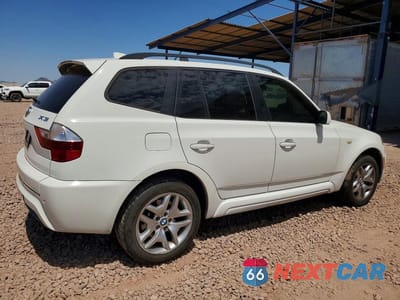 Trzecie zdjęcie samochodu z tyłu: 2008 BMW X3 3.0SI VIN:WBXPC93458WJ10224 - miniatura