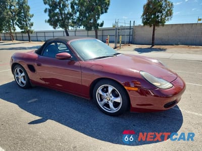 Czwarte zdjęcie samochodu z boku: 2001 PORSCHE BOXSTER VIN:WP0CA29861U625575 - miniatura