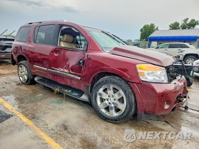 Czwarte zdjęcie samochodu z boku: 2012 NISSAN ARMADA PLATINUM VIN:5N1AA0NE0CN608710 - miniatura