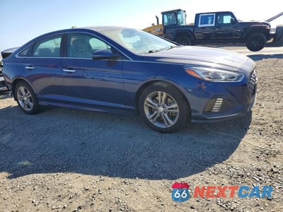 Czwarte zdjęcie samochodu z boku: 2019 HYUNDAI SONATA LIMITED VIN:5NPE34AF4KH815153 - miniatura