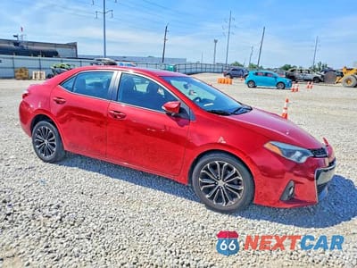 Czwarte zdjęcie samochodu z boku: 2016 TOYOTA COROLLA S PLUS VIN:2T1BURHE2GC702449 - miniatura