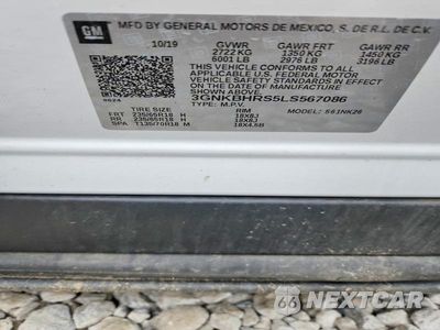Zdjęcie 14 z 14 samochodu: 2020 CHEVROLET BLAZER 2LT VIN:3GNKBHRS5LS567086 - miniatura