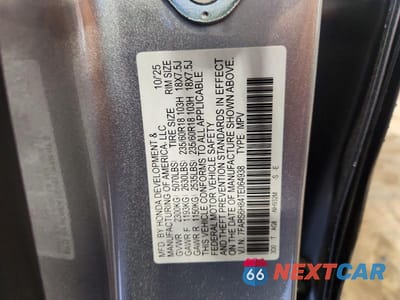 Zdjęcie 13 z 13 samochodu: 2026 HONDA CR-V SPORT-L VIN:7FARS6H84TE064938 - miniatura