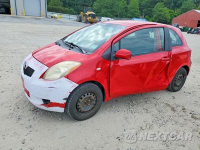2007 TOYOTA YARIS BASE JTDJT923075069694 - główne zdjęcie licytacji z USA - miniatura