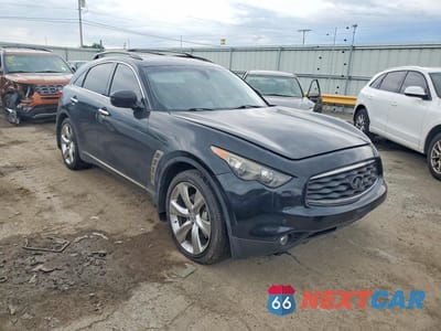 Czwarte zdjęcie samochodu z boku: 2010 INFINITI FX50 BASE VIN:JN8BS1MW1AM830377 - miniatura